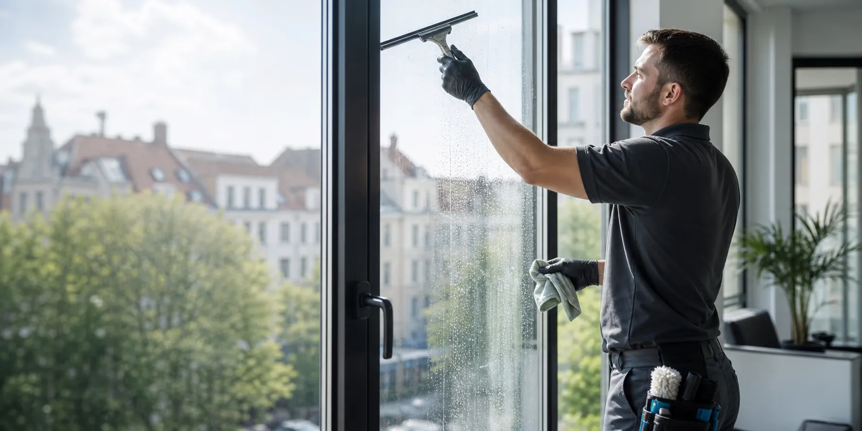 Professionelle Fensterreinigung in Hannover